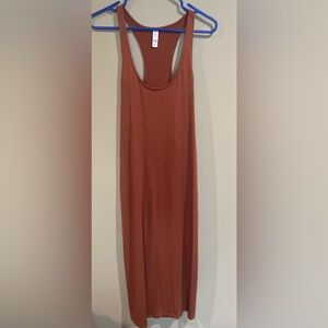 stars above Rust Maxi Tank Dress